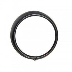 Aro Farol Fusca Kombi 76 em diante 1 Furo Preto Par